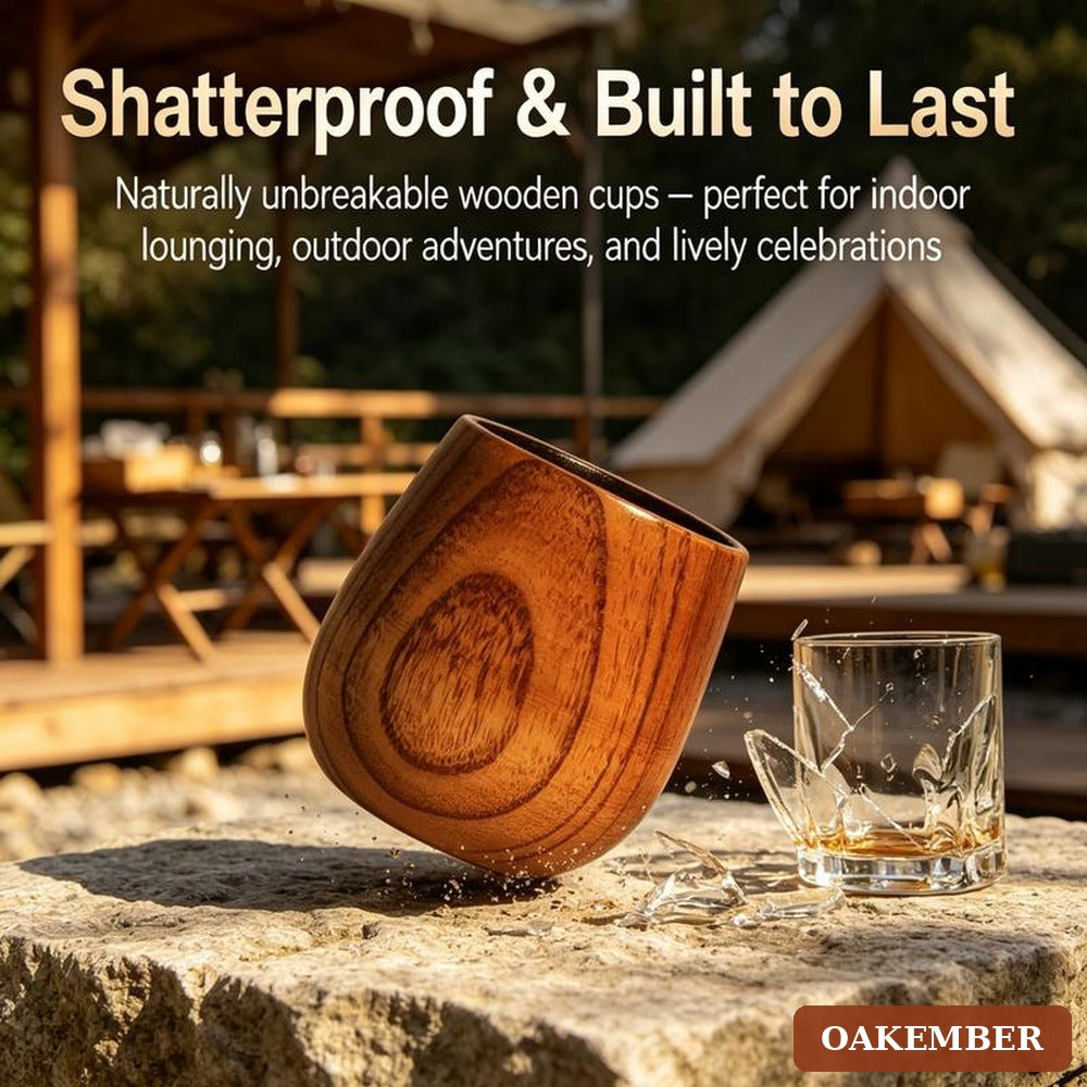 Oakember charred oak whiskey glasses gift set - image 6