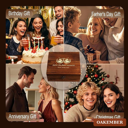Oakember charred oak whiskey glasses gift set - image 8